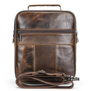 Sophisticated Sojourn Men's Leather Bag