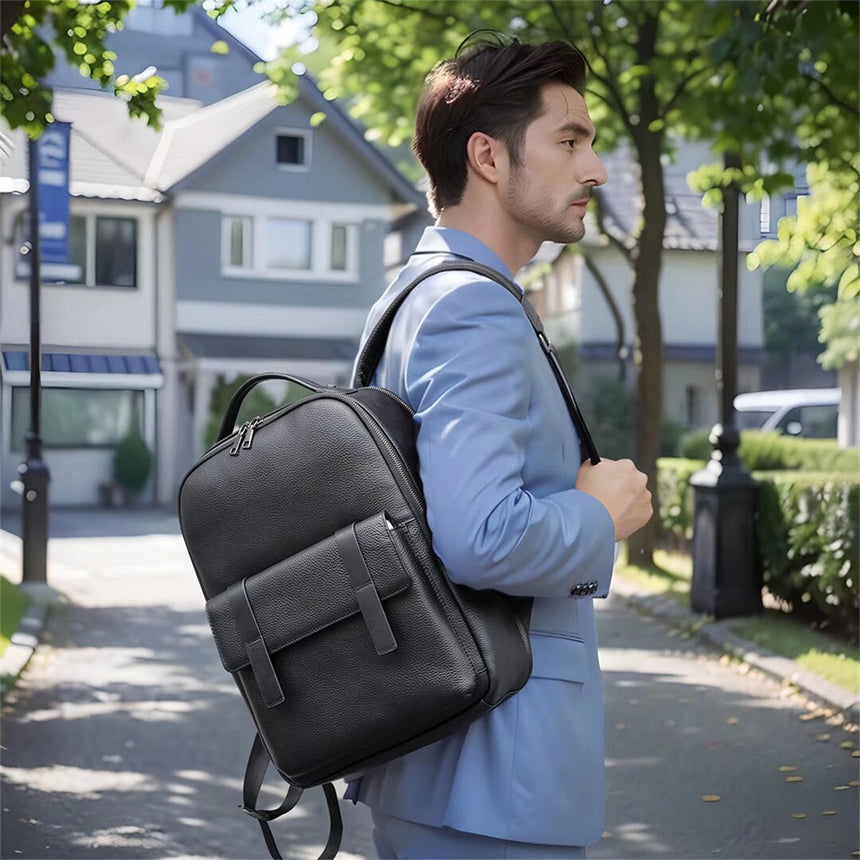 Metropolitan Sleek Men's Leather Tote