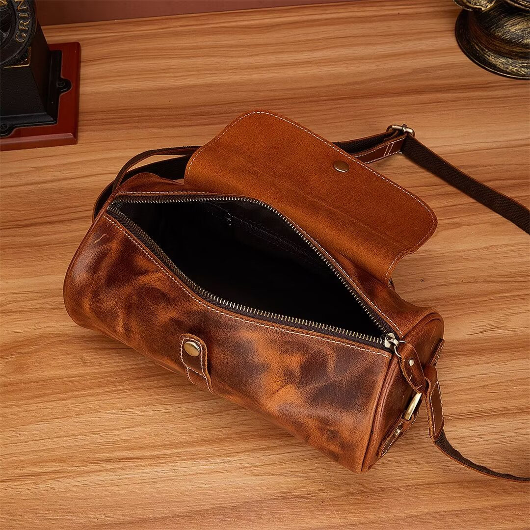 Regal Elegance Cowhide Tote