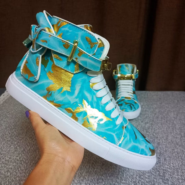 Nova High-Top – Blue Burst