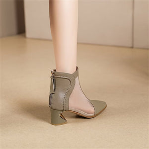 SophisticateSheen Leather Heels