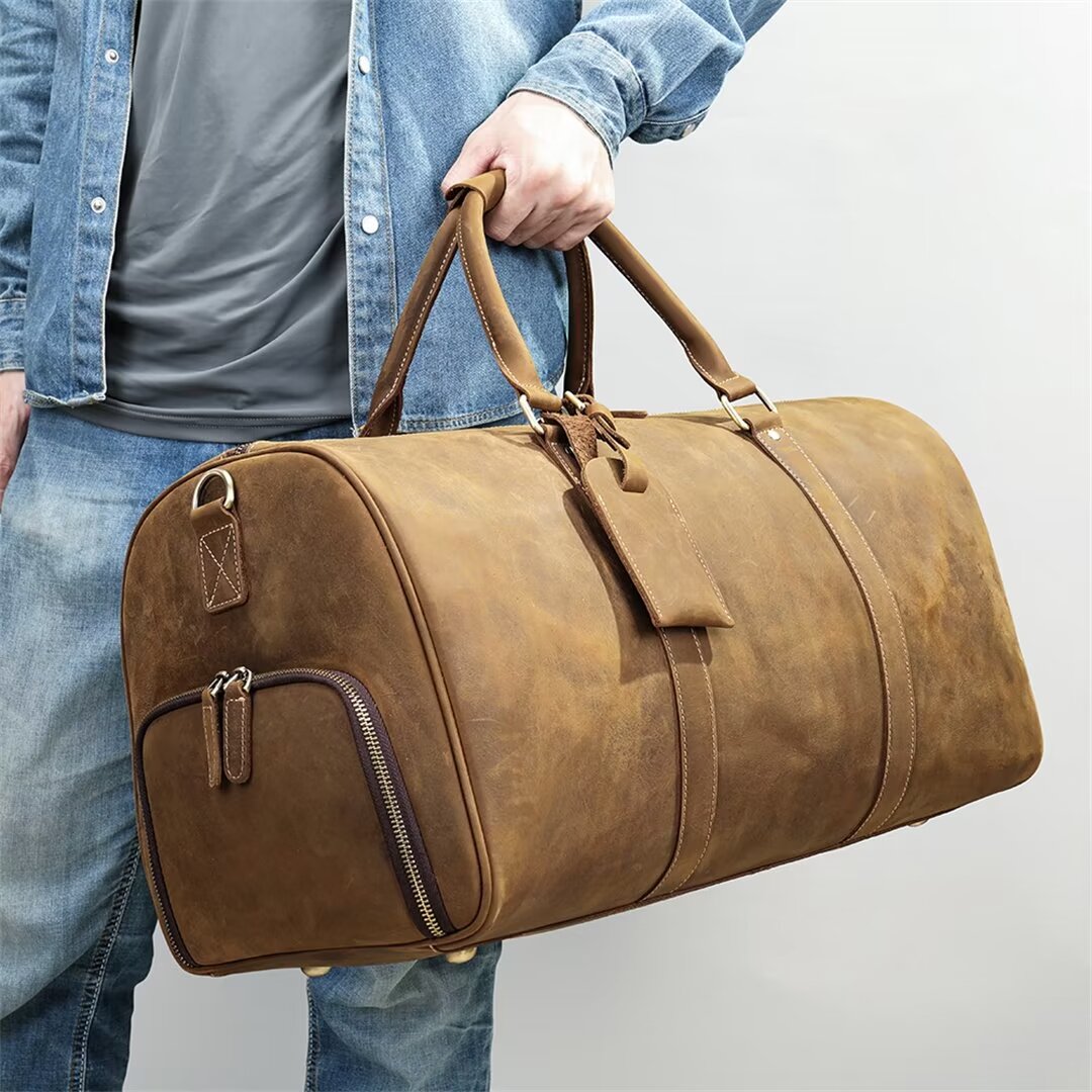 Luxe Leathercraft Casual Tote