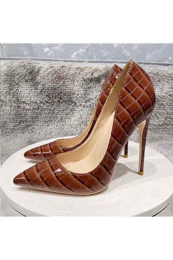 HauteStyle Microfiber Heels