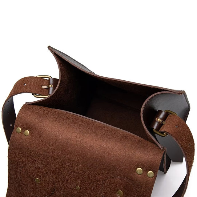 Premier Square Leather Handbag