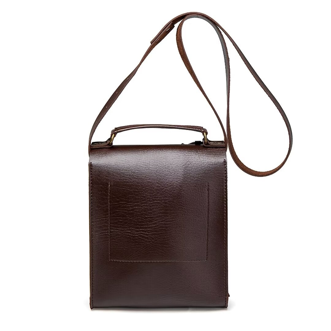 Premier Square Leather Handbag