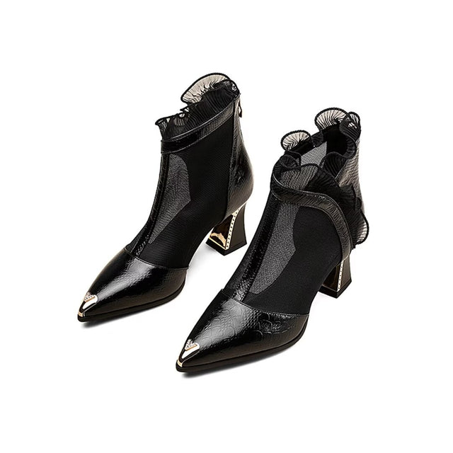 RefinedZip Elegance Heels