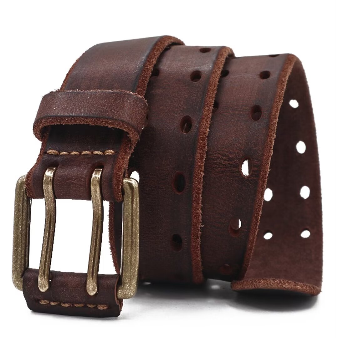 Premium Cowskin Belt with Elegant Buckle