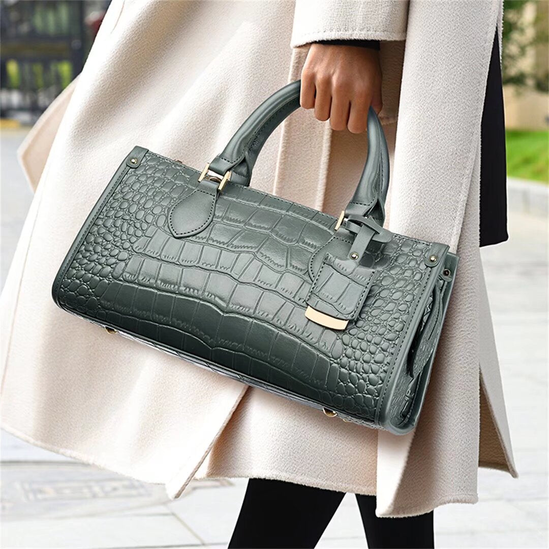 GlamGator Textured Handbag