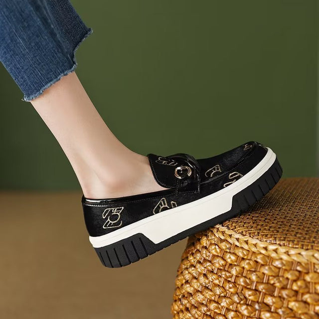 Luxury Leather Slip-On Loafers