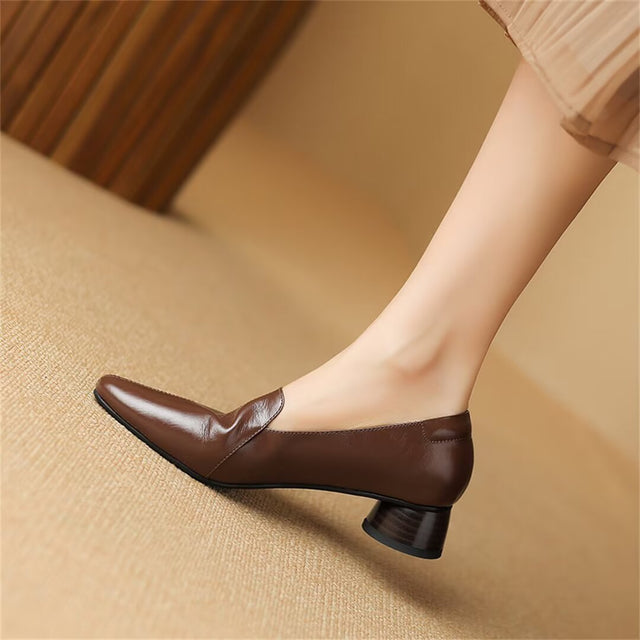 CasualChic Square-Toe Women's Heels