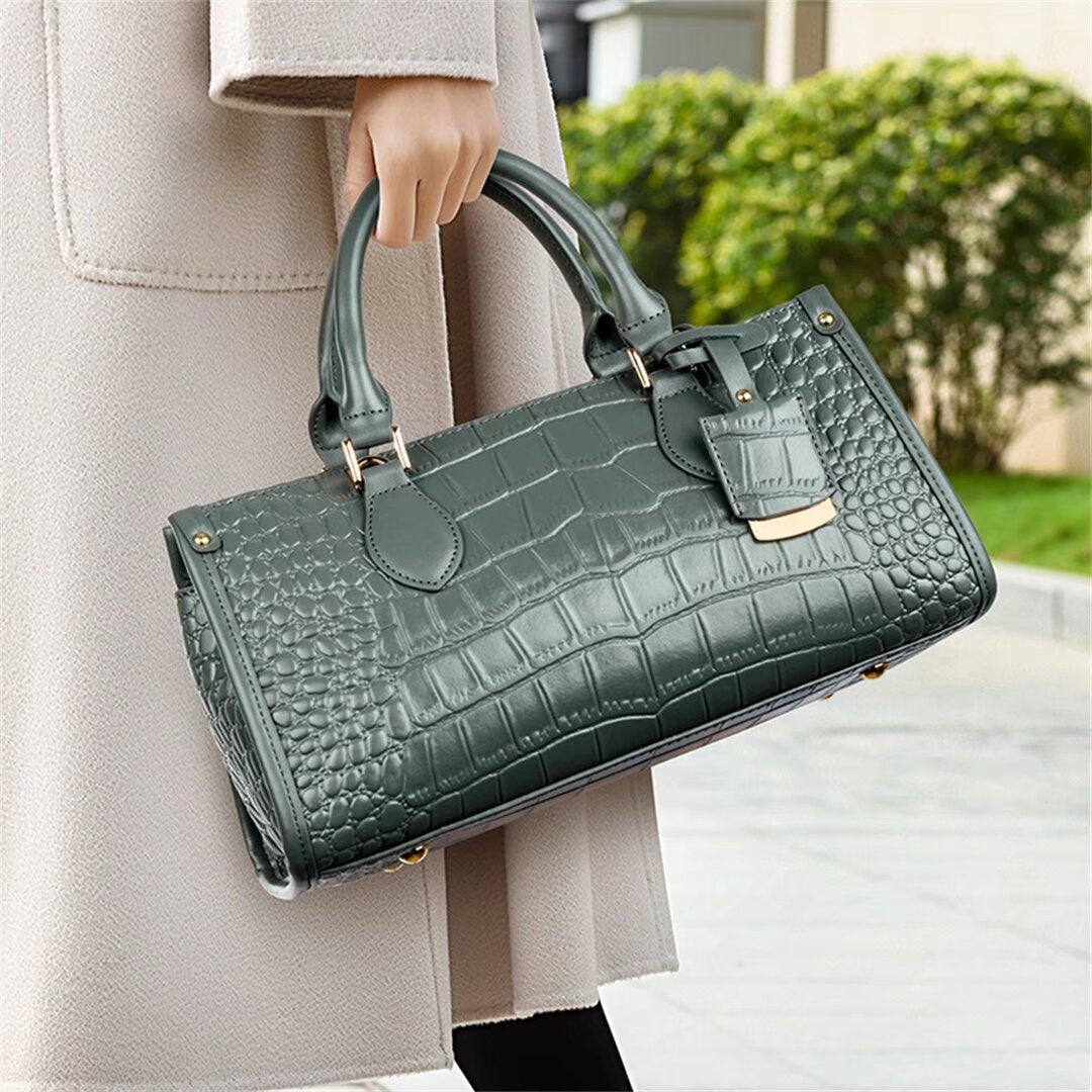 GlamGator Textured Handbag