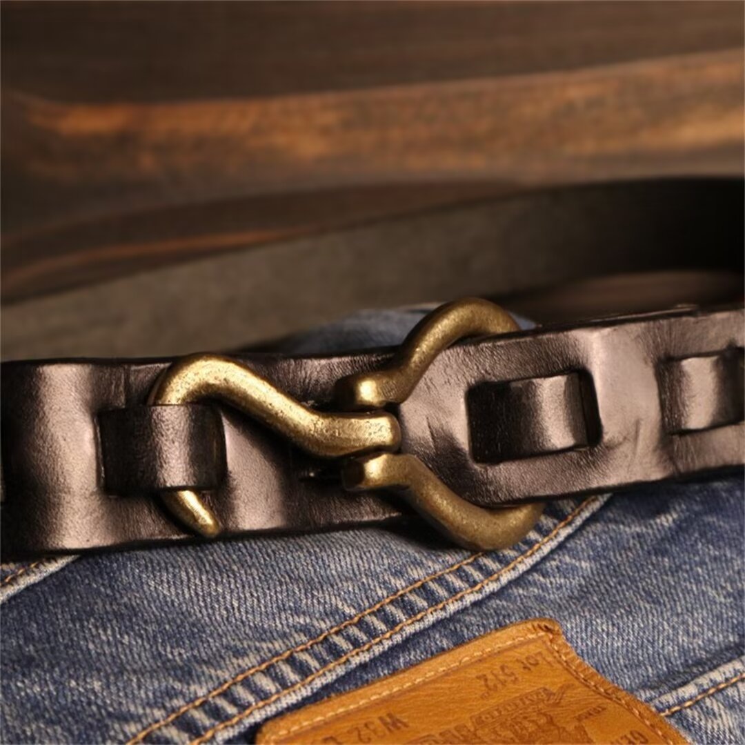 Gentleman's Choice Cowskin Belt