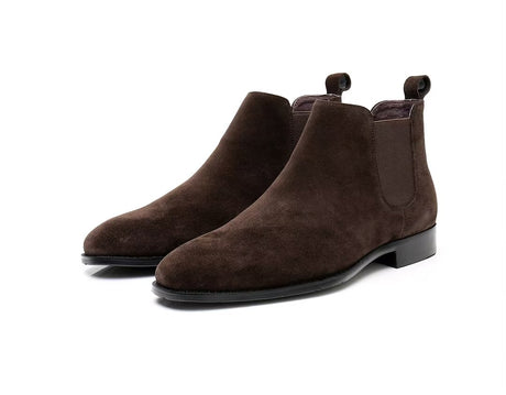 Sleek Ankle Leather Boots for Men