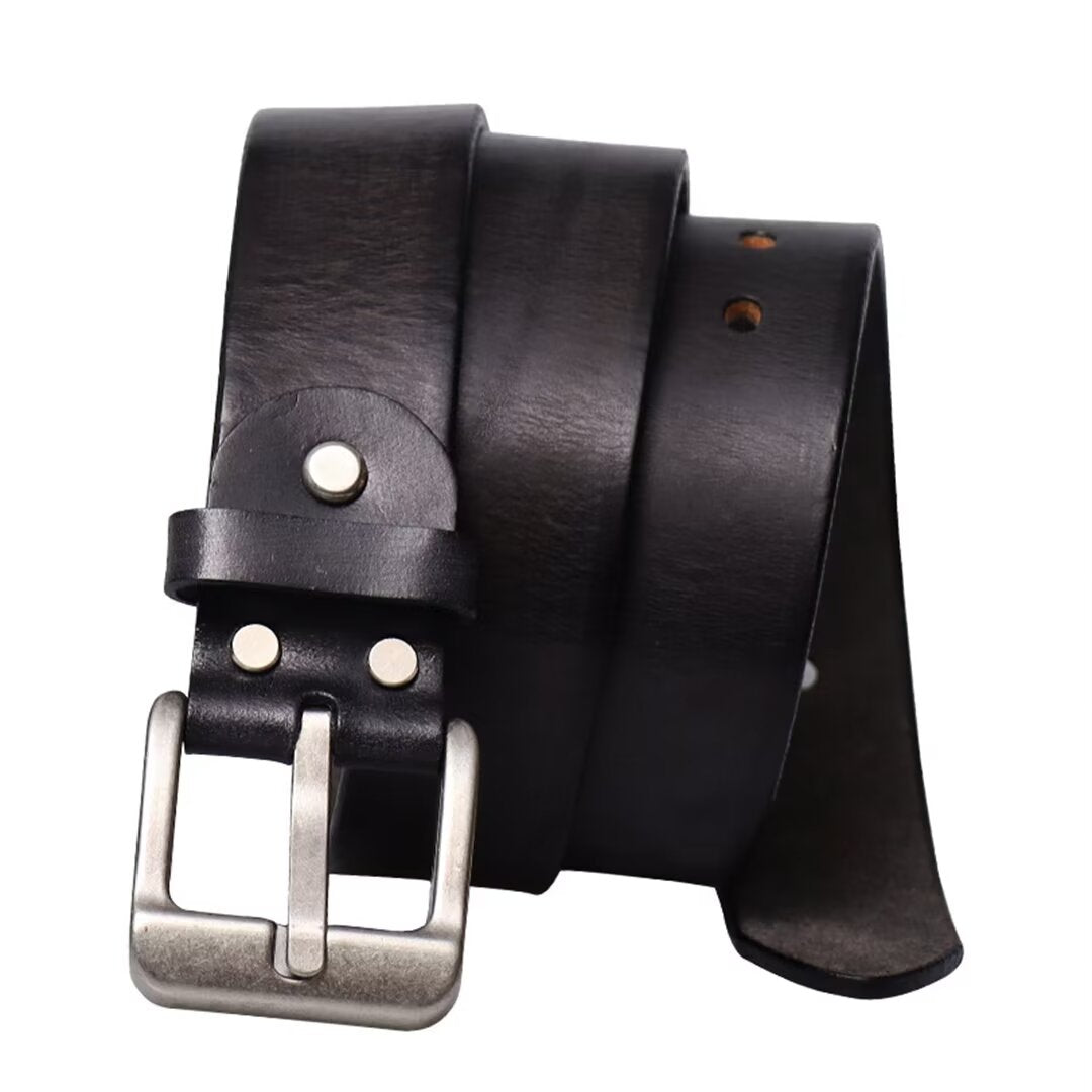 Classic Cowskin Men's Belt