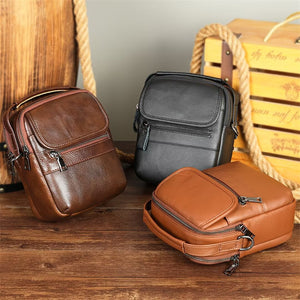 Fashionable Frontier Men's Leather Bag