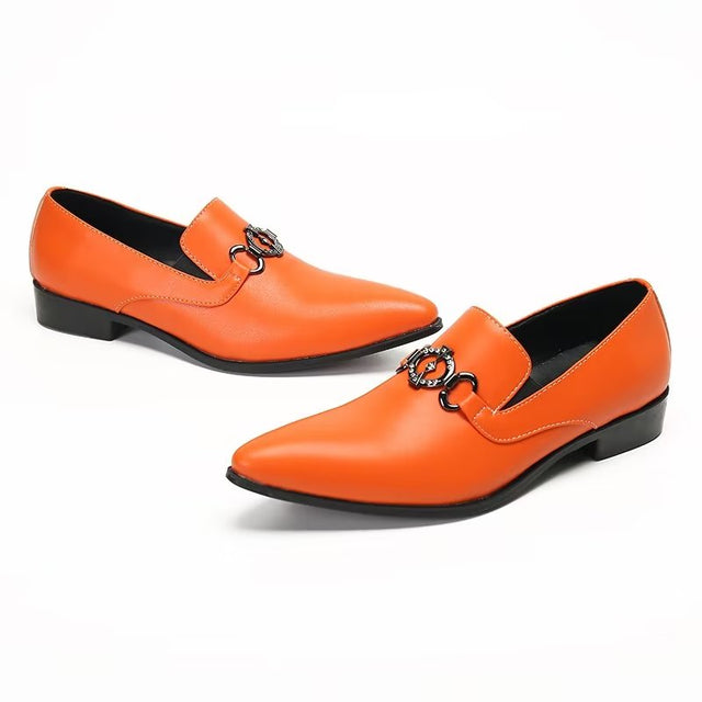 SophiLeather Bold Slip-on Classy Loafers