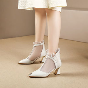 RefinedZip Elegance Heels