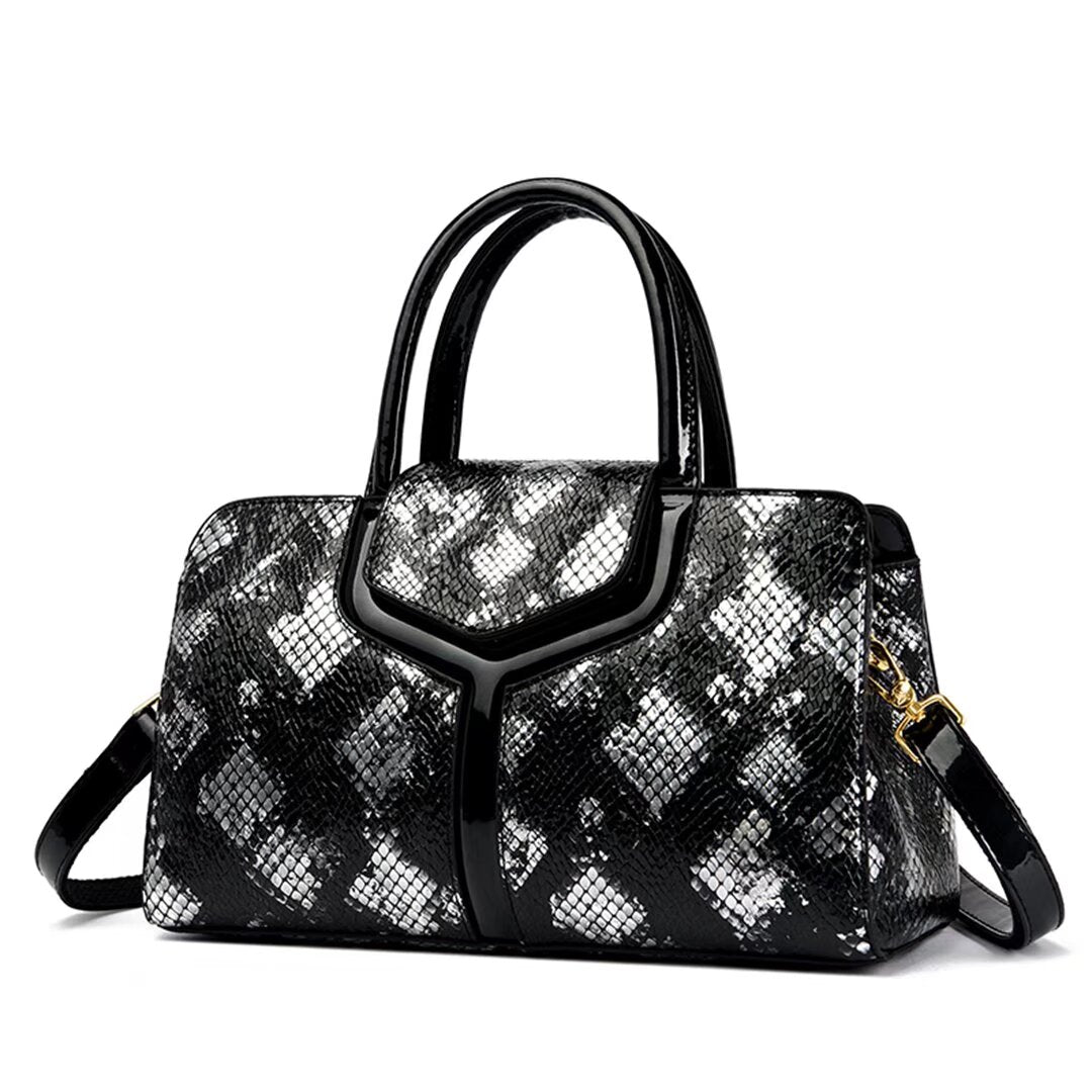 Ebonique Luxe Zip Tote