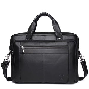 Square Sovereign Leather Tote