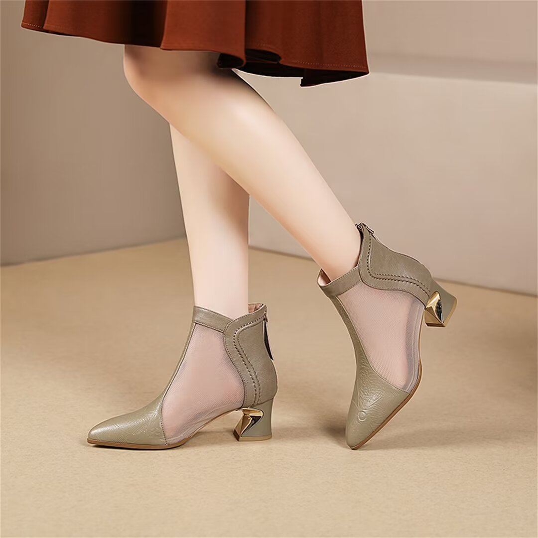 SophisticateSheen Leather Heels