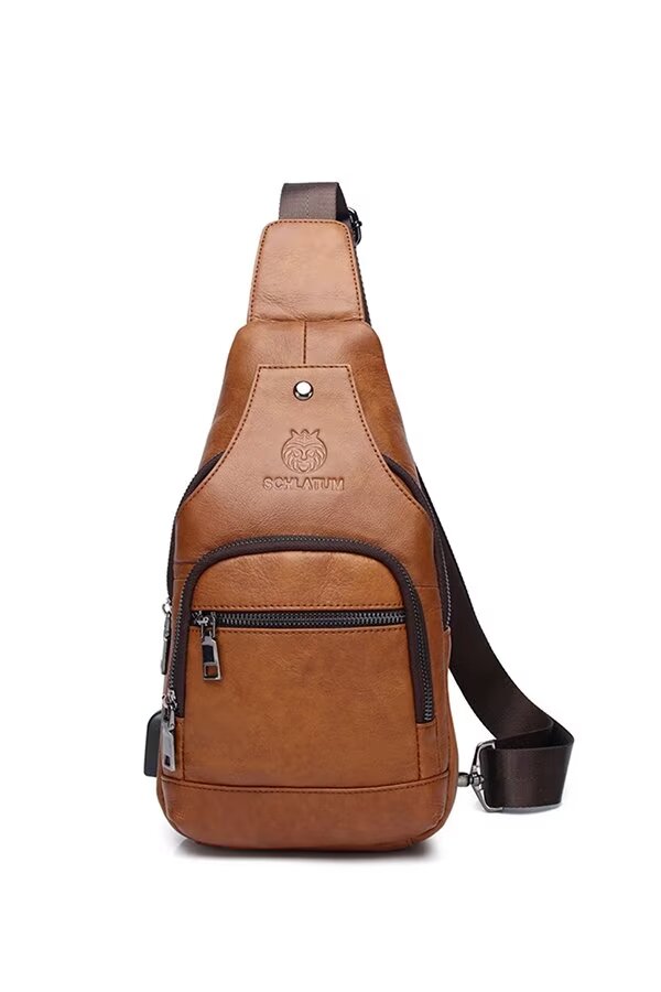 Elegant Leather Tote for the Modern Man