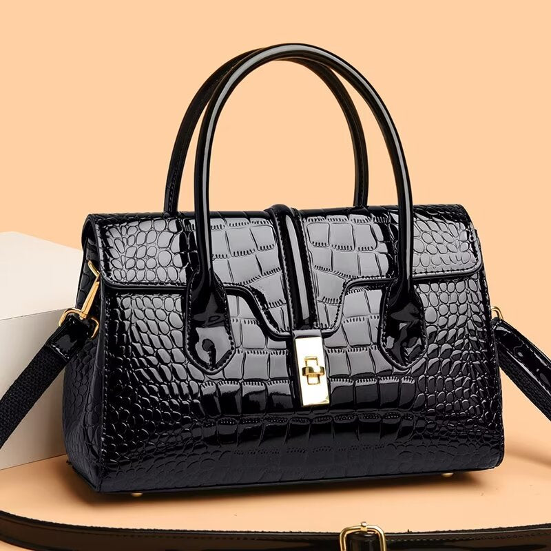 SafariChic Alligator Handbag