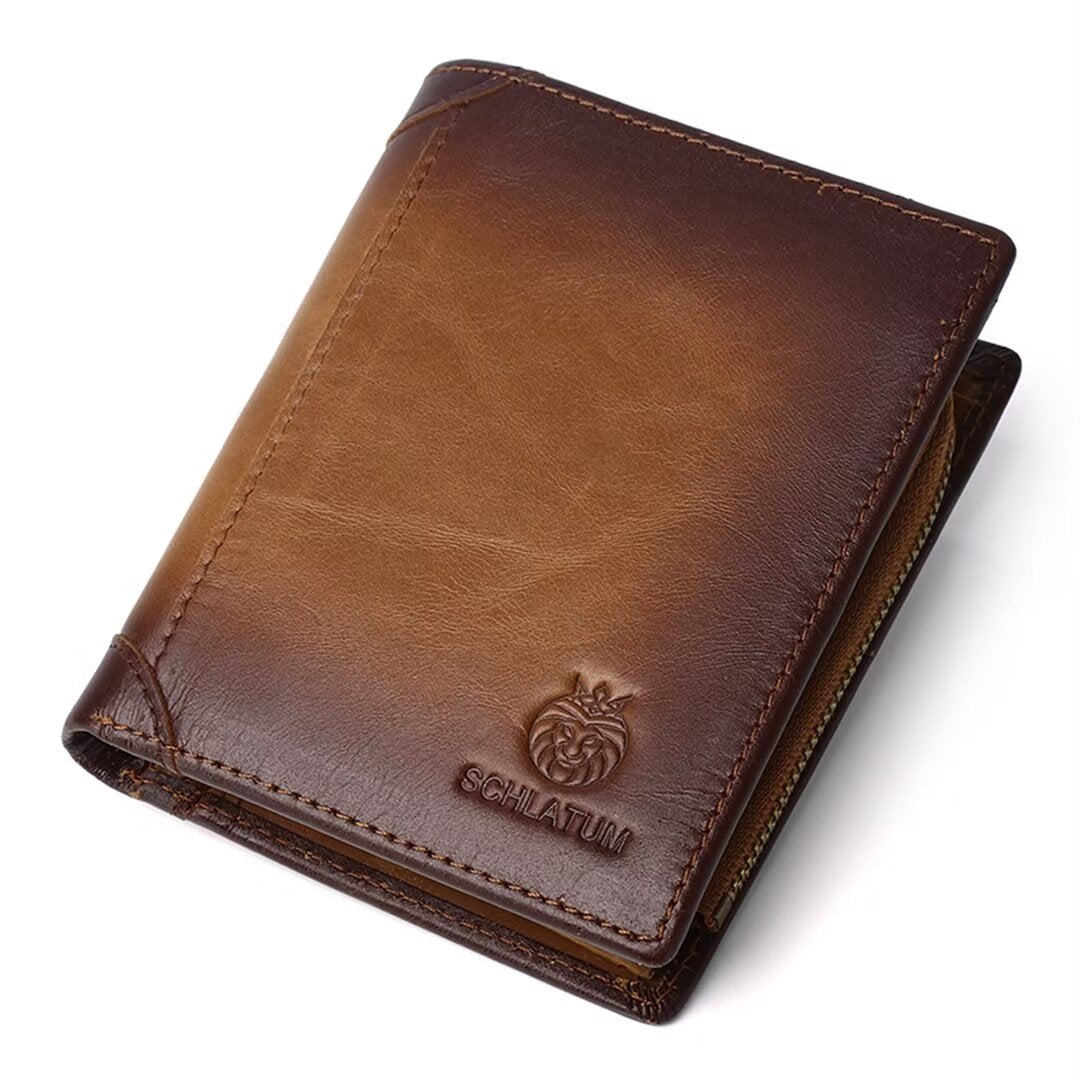 Compact Urban Cowhide Wallet