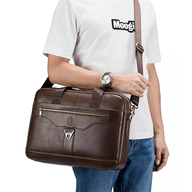 Metropolitan Prestige Leather Bag