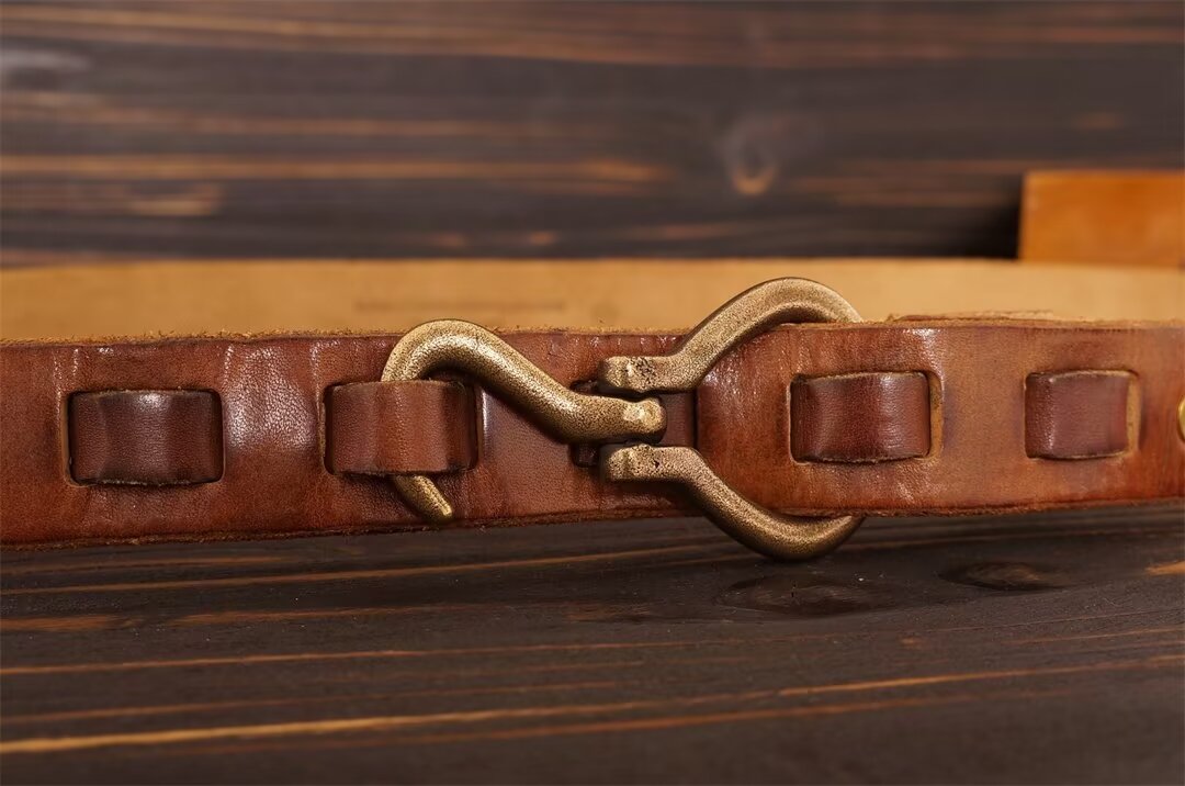 Gentleman's Choice Cowskin Belt