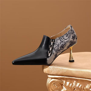 SleekSlip SnakeSkin Heels