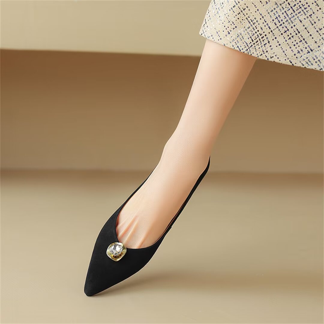 High Heels with Thin Heel Design