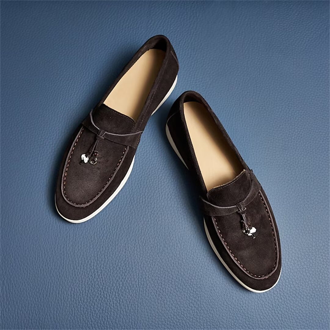 SleekStep Leather Loafers for Men