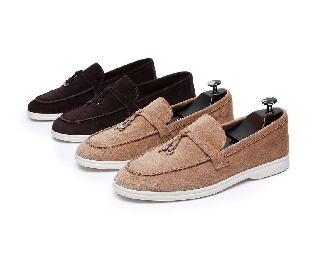 SleekStep Leather Loafers for Men