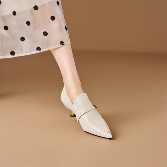 Women's Pumps with Sleek Thin Heel