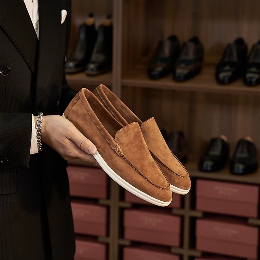 SmoothSail Leather Men's Loafers