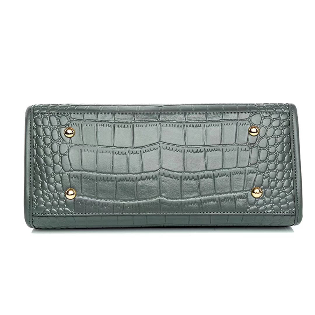 GlamGator Textured Handbag