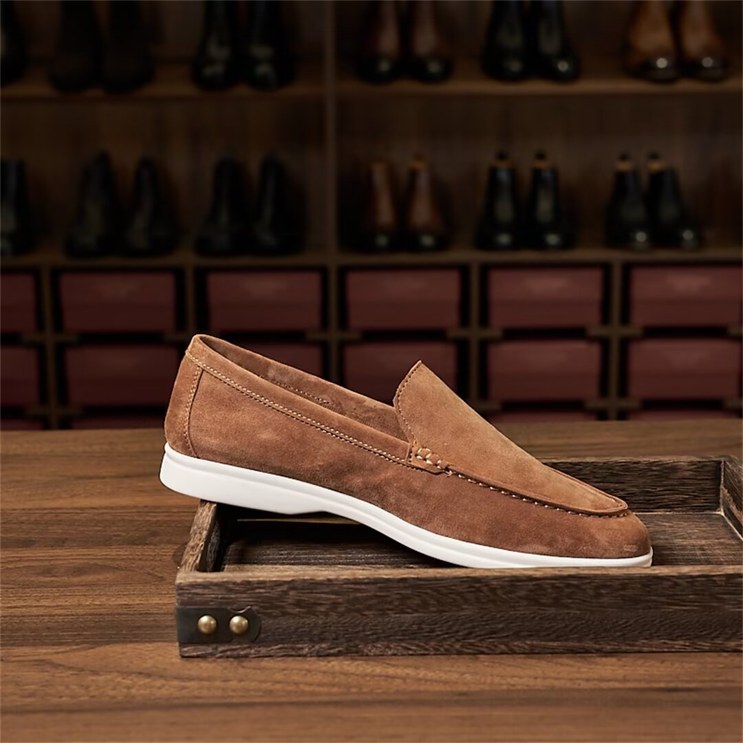 SmoothSail Leather Men's Loafers