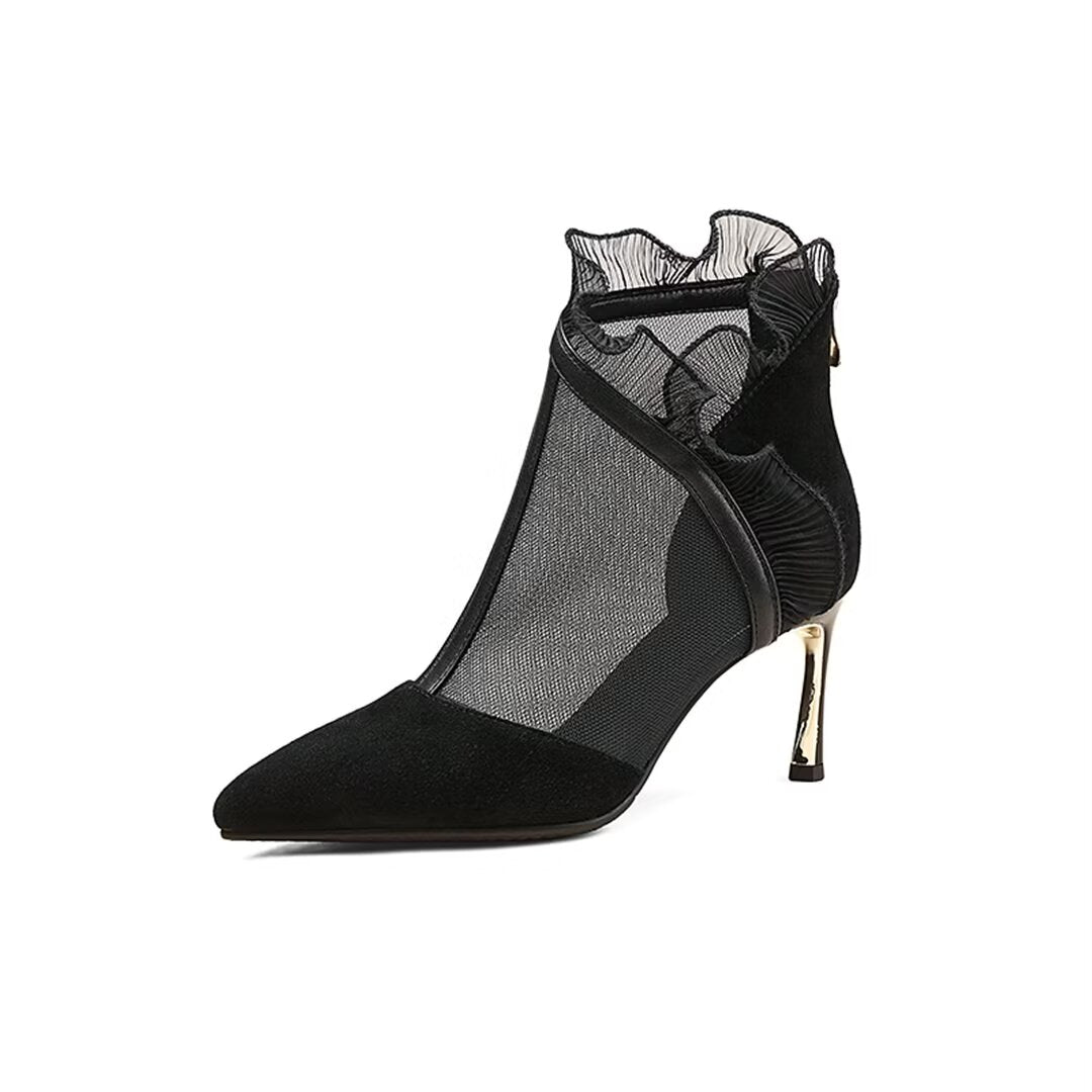 ModernElegance Zip Heels