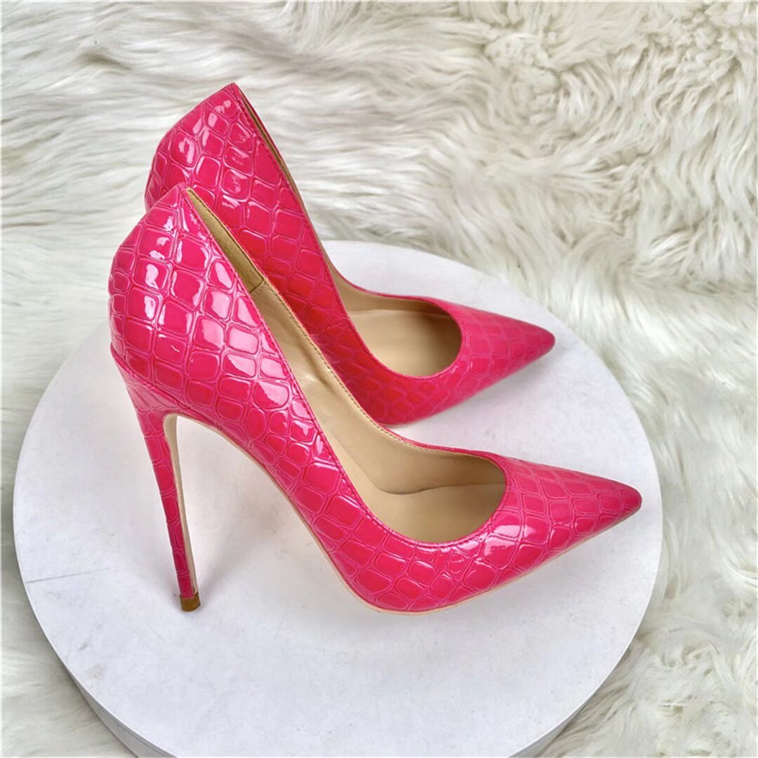 ElevateChic Microfiber Pointed High Heels