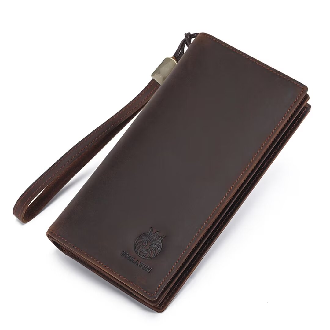 Elite Spacious Cowhide Wallet