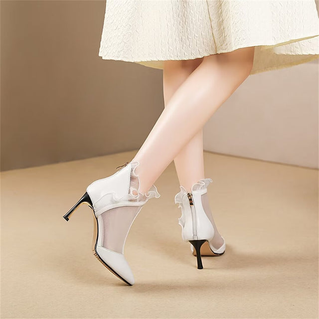 ModernElegance Zip Heels