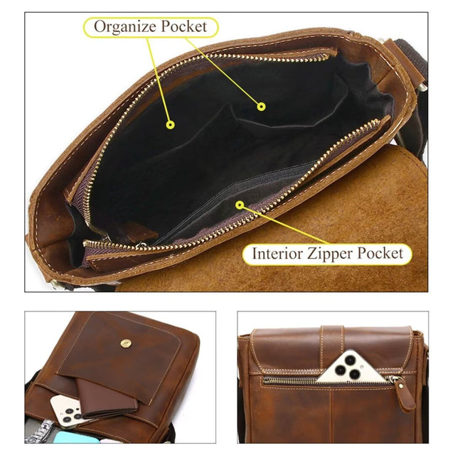 Noble Commuter Leather Tote