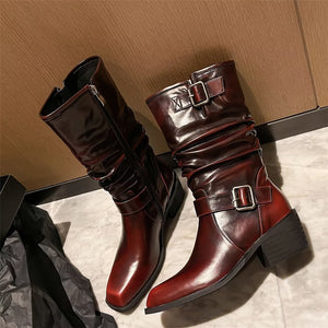 #Color_Burgundy Leather