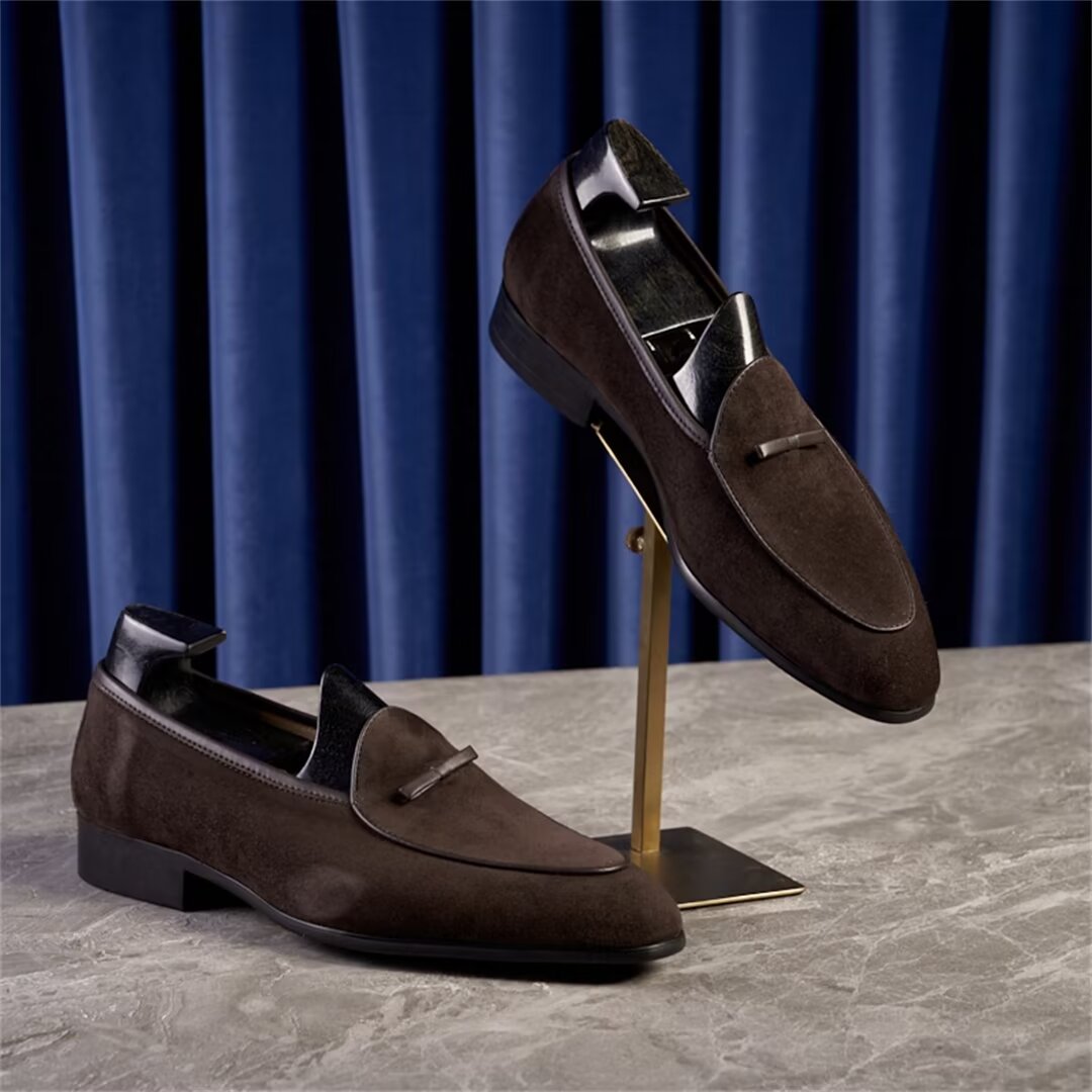 Ebonique Classic Slip Loafers