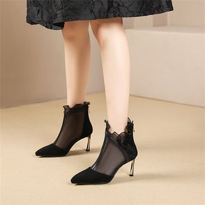 ModernElegance Zip Heels