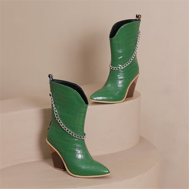 CrocChic Sleek Pointed Boots