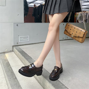 Loafer-Inspired Women's Heels