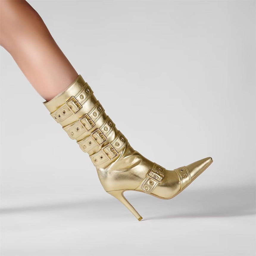 Modern Zippered Women Boots