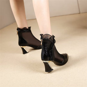 RefinedZip Elegance Heels