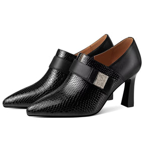 Signature Square-Toe Heel Pumps